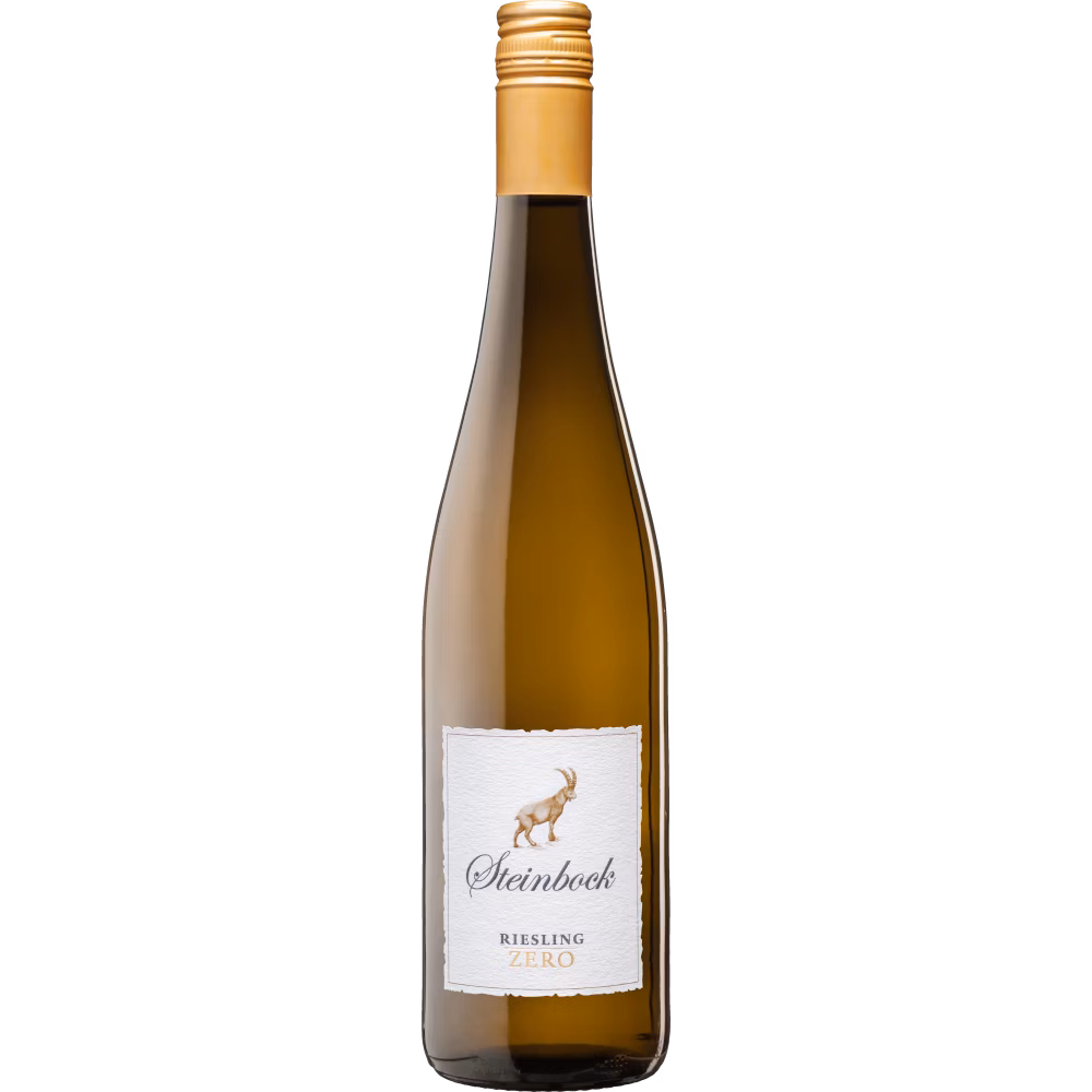 Steinbock Riesling Zero bottle